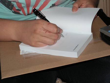 Az első dedikált példány :)